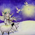 Christmas Comes, 2009   Watercolor, Ink & Pencil