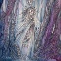 Woodland Witch, 2020, Watercolor and Pencil
