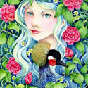 Camelia 2012   Watercolor & Color Pencil