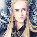 Thranduil Elvenking, 2017   Watercolor & Color Pencils