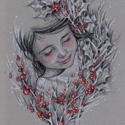 Wonder, 2017   Graphite & Color Pencil on Toned Paper
