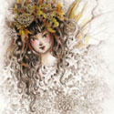 Autumn Fae, 2013    Mechanical Pencil & Color Pencil
